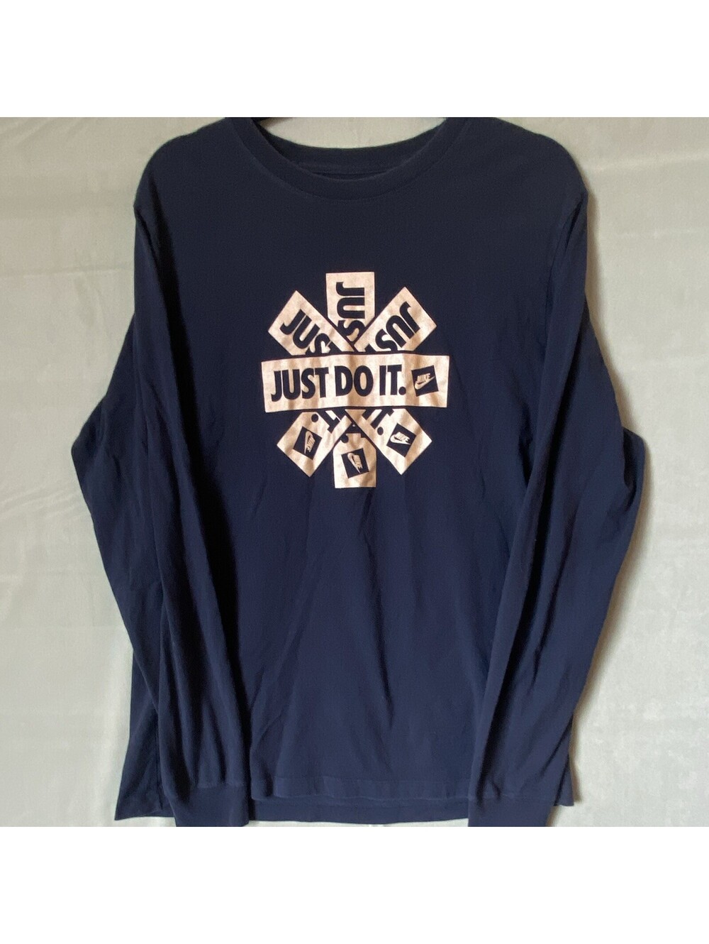 Nike Mens Large The Nike Tee Just Do It Gold And Black